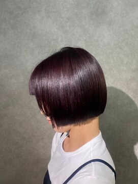 ニュイ 高槻 阪急茨木店(nui) イメチェン/ホワイトブロンド/外ハネボブ/美髪/茨木