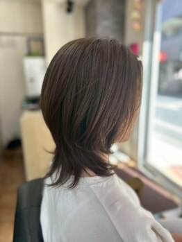 サウスイーストヘアー(SOUTH EAST Hair)の写真/オーガニックカラーでダメージレスに美しく☆頭皮や髪に優しいカラーで、艶のある上品な仕上がりに♪
