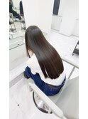 髪質改善ストレート