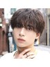 【MEN'S】メンズカット+パーマ ¥15400