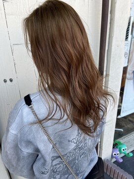 フィールリノ(FEEL lino) ロングベージュ