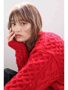 エフェクト 横浜(effect) 毛先ワンカール×レイヤーカット×小顔カット 20代30代40代