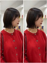 ローリン(Rolling)&nbsp;【RURI】10代/切りっぱなしボブ/グレージュ/福岡天神