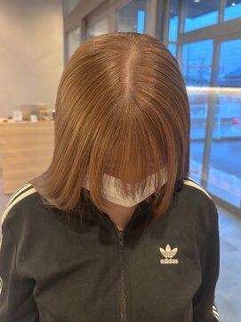 結び(musubi) ブリーチなしベージュ◎