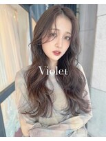 バイオレット 栄店(Violet) 透明感あふれるモードシアーグレージュ