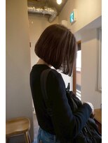 ニードバイスケール(NEED by SCALE)&nbsp;丸みボブ/髪質改善ラベンダーブラウン