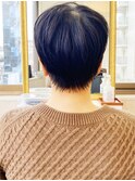アイロン・ブラシ未使用！ハンドドライのみで完成の大人ショート