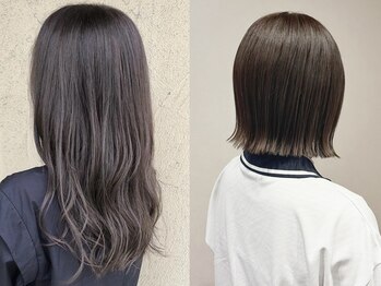 琉月 はなみずき通り店の写真/忙しい毎日でも褒められる、再現性と持続力が魅力のカットが大好評◇乾かすだけでキマる＆フォルムが長持ち