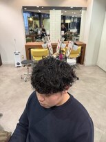 アウラ(AURA) シャドウパーマニュアンスパーマ無造作パーマメンズパーマ