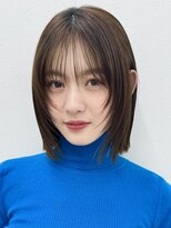 アイトーキョーエス 渋谷(AI TOKYO S)&nbsp;レイヤーボブ/オリーブベージュ/結べるボブ