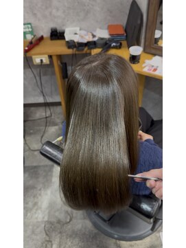 アルーシェ 錦糸町店(Alushe) 髪質改善カラー【艶髪/美髪/オリーブベージュ/錦糸町】