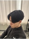 毛流れセンターパート
