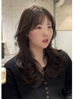 コフィー バイ メルト 吉祥寺(cofy by melt) 【中澤彩乃】ロングレイヤーカットくびれヘア顔周り吉祥寺韓国