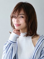 ザビー(THE B) 千葉ミディアムヘア×レイヤーボブ×くびれミディ