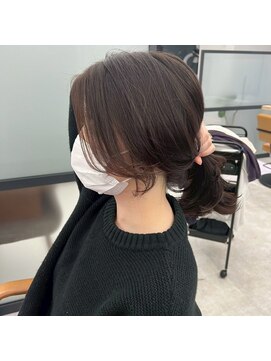 セイル(Sail) 暗めカラー抜け感ローポニー