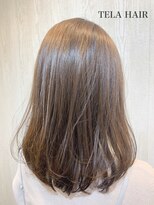 テーラヘアー 北越谷店(TELA HAIR)&nbsp;シアベージュ×ナチュラルロブ♪【TELA HAIR】