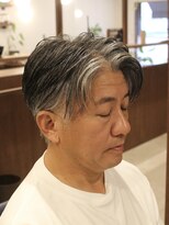 アザーハーフ(Other Half)&nbsp;白髪×ツーブロック　大人ナチュラルショート！