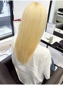 YUUKI ケアブリーチ　高級レミー毛　馴染み　似合わせ
