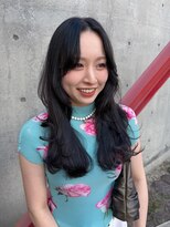 モップアップ ゾイトロープ(Mop up zoe trope)&nbsp;たっぷりレイヤー×パープルブラック