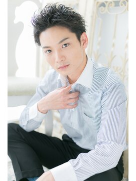 モッズ ヘア 福岡姪浜店(mod's hair) *mod's姪浜*…ジェントルマン風ワイルドツーブロックb