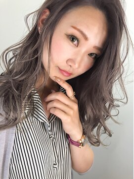 アヴァンス 京橋店(AVANCE) 夏のラベンダーグレージュ×フレンチバレイヤージュ