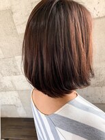 オンリエド ヘアデザイン(ONLIed Hair Design) 【ONLIed】艶と深みのピンクバオオレットボブ