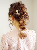 オヒアフォアプルメリア(OHIA for Plumeria)&nbsp;編みおろしアレンジ