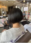 刈り上げショートボブ
