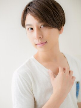 ダンディ館アダム 戸頭店 長めバングと好感度サラ髪☆コンマヘアB