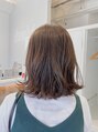アグ ヘアー コシェ 長野若里店(Agu hair koshe') マットベージュ