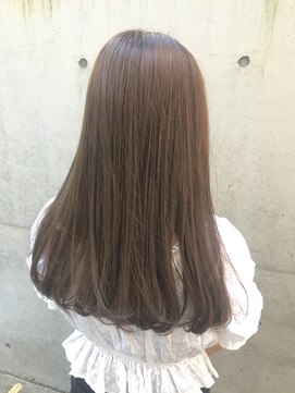 ロンドアベニール 北千住(Lond avenir) 大人可愛いストレート☆ マットベージュ　西田大樹