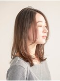 銀座駅/ブリーチなし/酸性ストレート/韓国/韓国ヘア