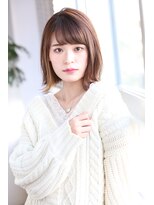 アンヘア(unhair)&nbsp;外ハネボブ