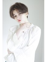 サク 田町芝浦(Sac.)&nbsp;Sac. ショート 透明感カラー ナチュラルヘア