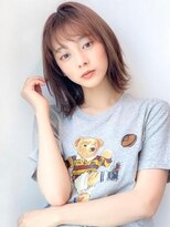 アグ ヘアー ピース 浜松高丘店(Agu hair peace) 《Agu hair》軽やか♪涼し気レイヤーミディ
