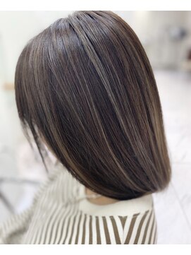 ヘアポジション 横手(HAIR Position) さりげなさが◎ハイライトカラー