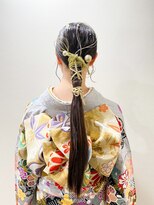 ルピナス(Lupine.)&nbsp;【成人式】ヘアセット/アップスタイル/ローポニー