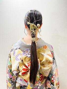 ルピナス(Lupine.) 【成人式】ヘアセット/アップスタイル/ローポニー