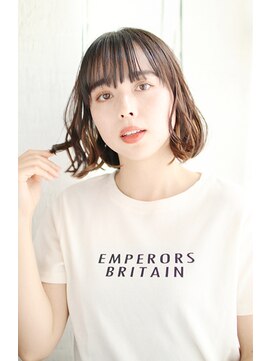 トレス プラス エヌ(TRESS+n) 20代30代40代　若見え叶えるシースルーバング【堅田】＃736