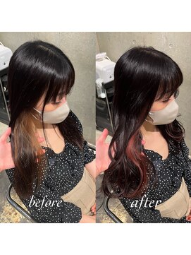 エノア 銀座(ENORE) 弱酸性縮毛矯正＆弱酸性カラー＆髪質改善トリートメント