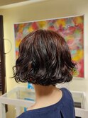 大人ゆるふわボブ