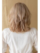 モッズヘア 上尾西口店(mod's hair)&nbsp;外国人風ハイトーンカラー艶感ブロンドヘア312Y上尾10代20代30代