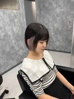 ワンズミラー 立川(ONE'S MIRROR)&nbsp;黒髪/前髪パーマ/グレーベージュ/レイヤーロング/インナーカラー