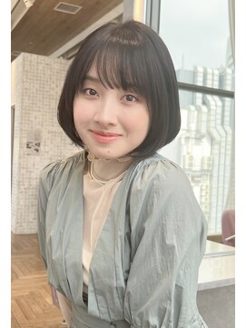 ミンクス 銀座店(MINX) 《30代40代50代》似合わせカット×大人可愛いボブ【MINX 蛭田】2