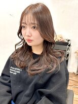 顔まわりカット/くびれヘア