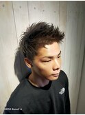ツーブロックベリーショート
