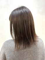 スタンス(stance)&nbsp;透け感あるグレージュ×ロブ