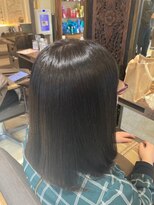 ヘアリゾート粋 ティガ 池袋店(tiga)&nbsp;縮毛矯正/ミディアムヘア