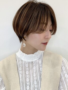 ハローバイシー 仙台(Hello by Sea) 小顔美髪☆韓国風レイヤーカット×マッシュショート[仙台]