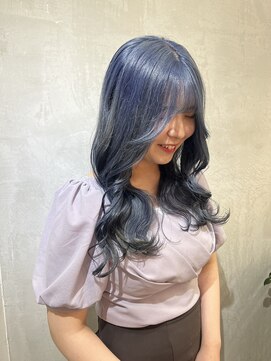 ロンドエニカ 大宮(Lond enika) 韓国レイヤーボブケアブリーチダブルカラー[大宮]